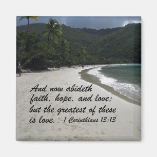 1 Korinther 13:13 Magnet