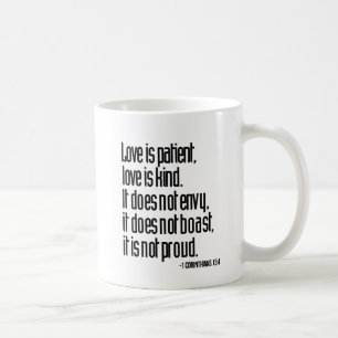 1 Korinther-13:4 Kaffee-Tasse Kaffeetasse