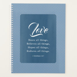 1 Korinther 13:7 Liebe Bären alles Planer