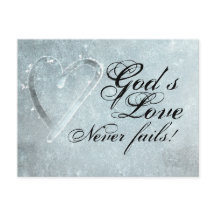 1 Korinther 13:8 Gottes Liebe Versage nie