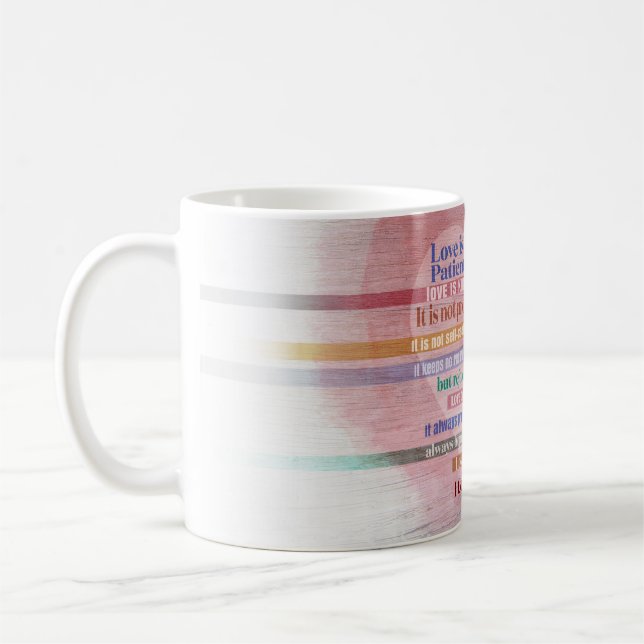 1 Korinther 13 - Liebe Kaffeetasse (Links)