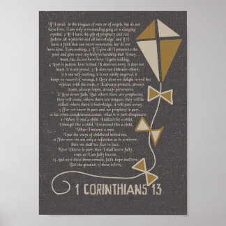 1 Korinther 13 Poster
