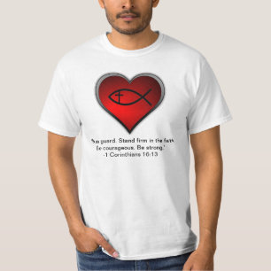 1 Korinther-16:13 T-Shirt