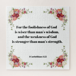 1 Korinther 1:23 Das Bibelverse Gottes Dummheit
