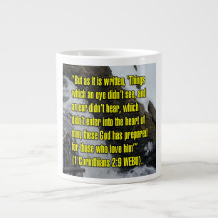 1 Korinther 2:9 WEBU-Tasse Jumbo-Tasse