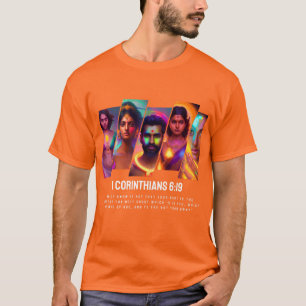 1 Korinther 6:19 Hindi Style T-Shirt
