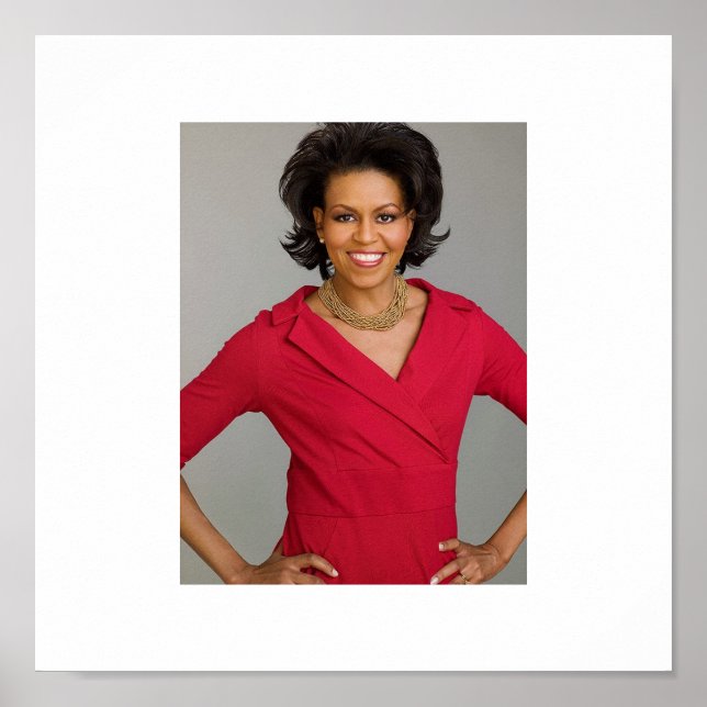 1. LADY MICHELLE OBAMA POSTER (Vorne)