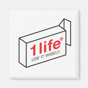 1 Leben-Magnet Magnet