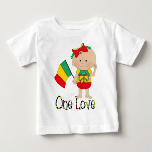 1 Liebe Rasta Baby 2 Baby T-shirt