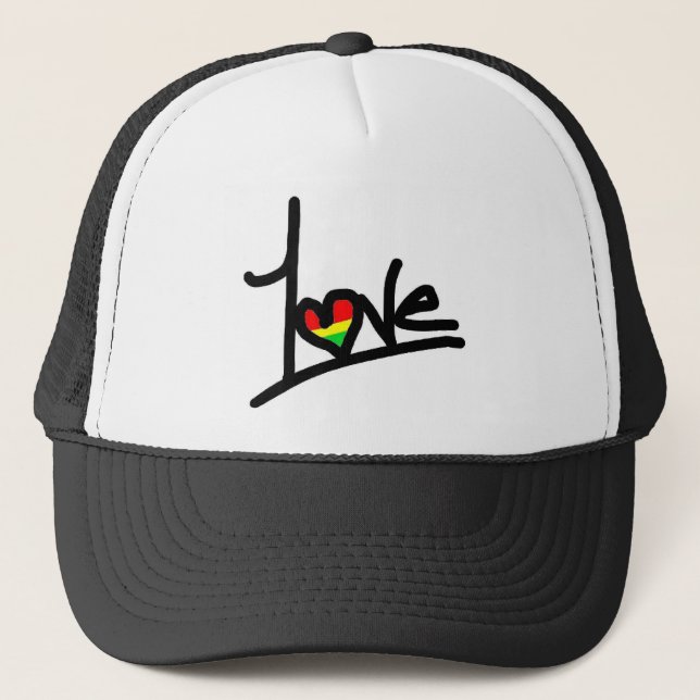 1 Liebe Truckerkappe (Vorderseite)