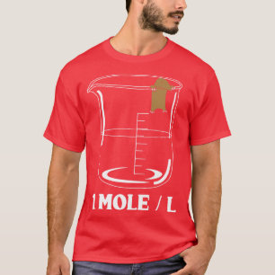 1-Liter-Chemie-Biochemie T-Shirt