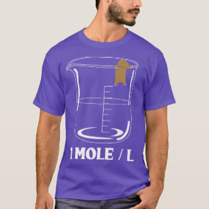 1-Liter-Chemie-Biochemie T-Shirt
