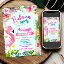 1. Luau Birthday Tropical Summer Einladung
