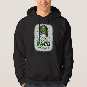 1 Lucky Pacu Nurse St Patrick S Day Women Rn Nu Hoodie