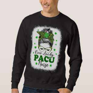 1 Lucky Pacu Nurse St Patrick S Day Women Rn Nu Sweatshirt