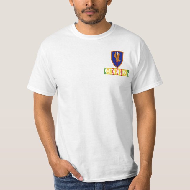 1. Luftfahrt-Brigade OH-6 SCHMERLE PilotShirt T-Shirt (Vorderseite)