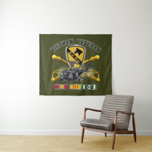 1. Luftkav Vietnam Wandteppich