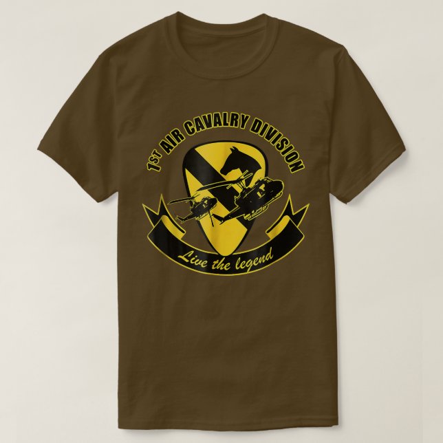 1. Luftkavallerieabteilung T-Shirt (Design vorne)