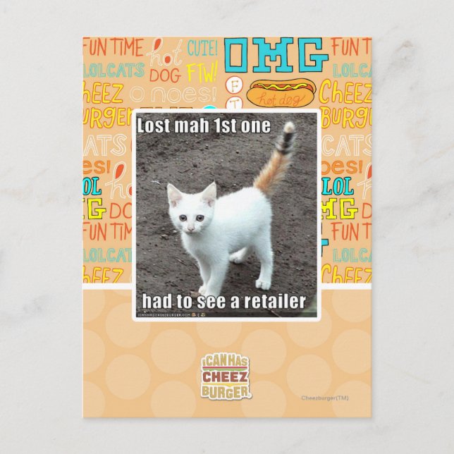 1. Mah verloren Postkarte (Vorderseite)