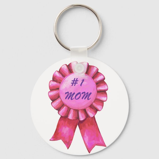 1 Mama Rosa Ribbon Schlüsselanhänger (Vorderseite)