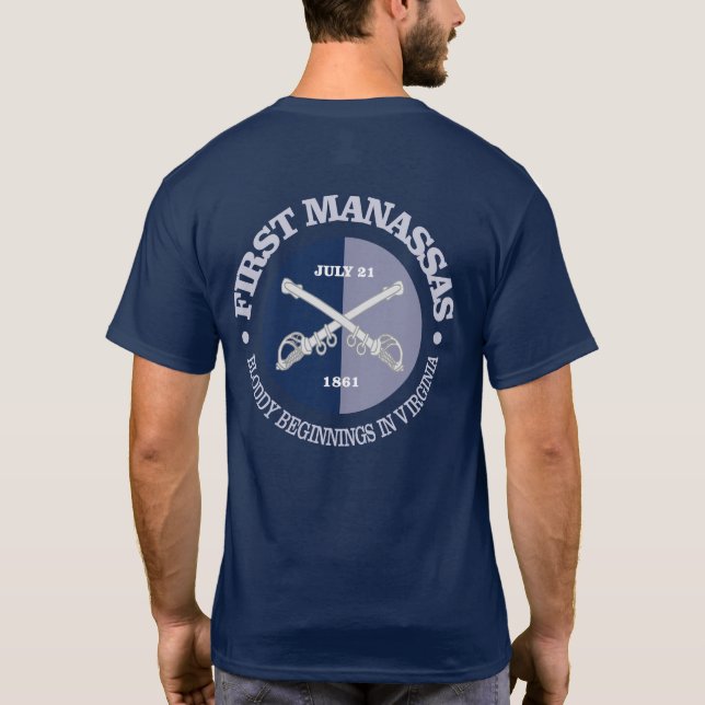 1. Manassas (B&G) T-Shirt (Rückseite)