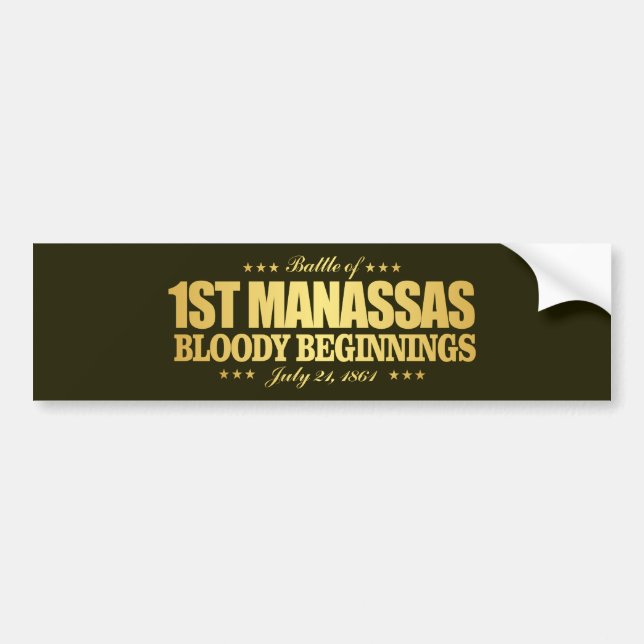 1. Manassas (FH2) Autoaufkleber (Vorne)