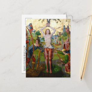1. Martyrium des hl. Sebastian (M 013) Postkarte
