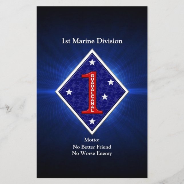 1. März Div. Briefpapier (Vorderseite)