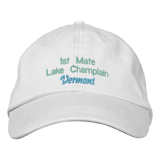 1. Mate - Anpassbare weibliche Obergrenze Bestickte Baseballkappe (Vorderseite)