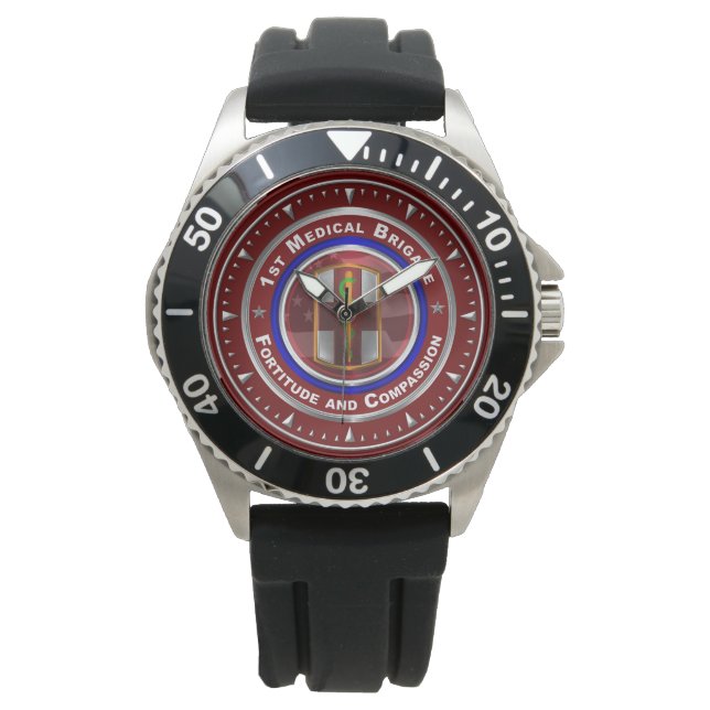 1. Medizinische Brigade Armbanduhr (Vorderseite)