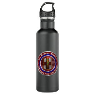 1. Medizinische Brigade Edelstahlflasche