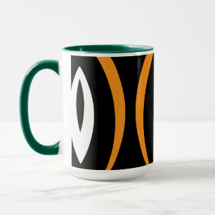 1 Minimalistische Natur-Rhythmik Tasse