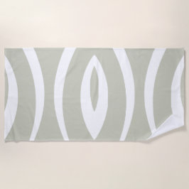 1 Minimalistischer Naturerhythmus Strandtuch