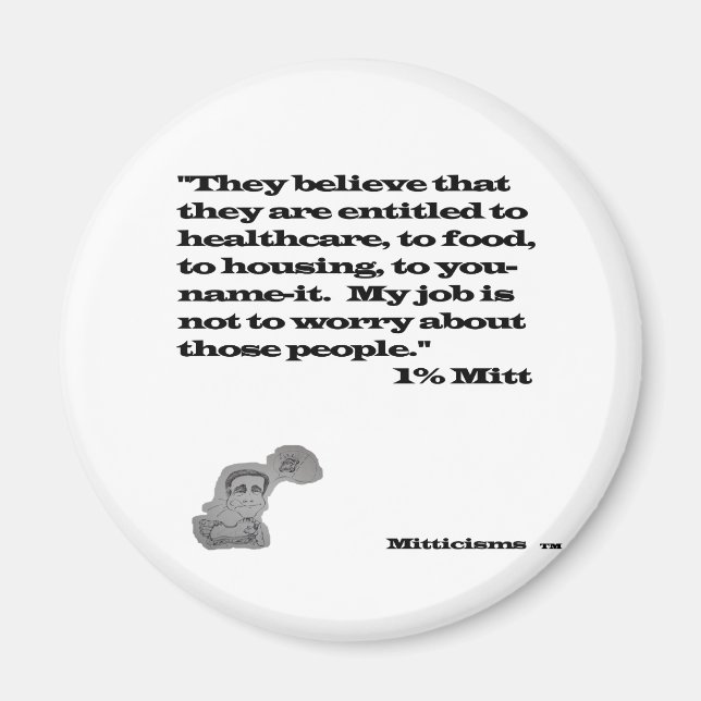 1 % MITT MAGNET (Vorne)