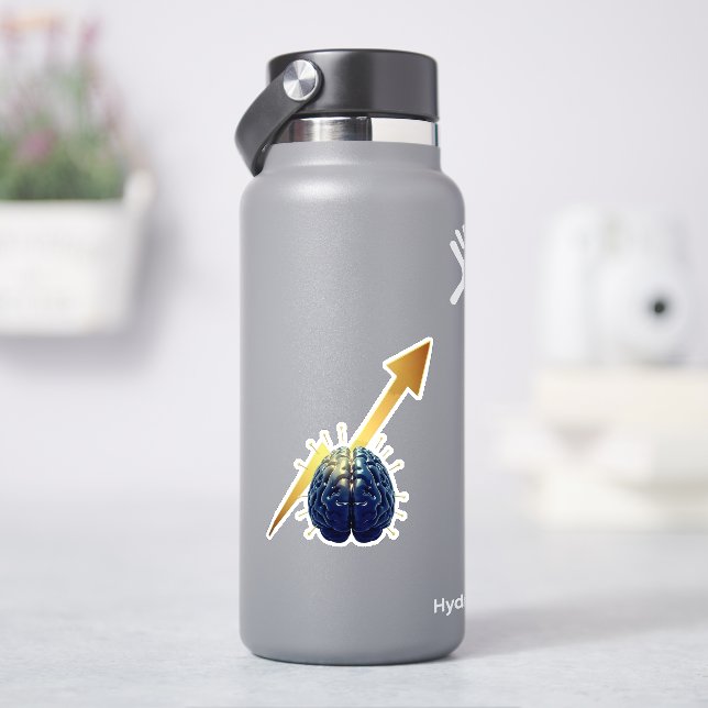 1. Motivational Viny Sticker – No Excuses  (HydroFlask)