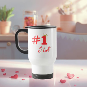 #1 Mug de voyage personnalisé Amour de Maman