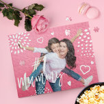 #1 Mummy Full Foto Fun Gift for Mother's Day<br><div class="desc">Genießen Sie ein besonderes Familiengedächtnis oder einen besonderen Anlass mit unserem personalisierten Foto-Puzzle. Das Design verfügt über ein komplettes Foto des Layouts. "#1 Mummy" wird in einem schönen trendigen Pinselskript mit weißem Overlay mit lustigen Herzen und Punktmustern dargestellt. Machen Sie mit diesem lustigen Puzzle aus der Familie eine besondere Erinnerung....</div>