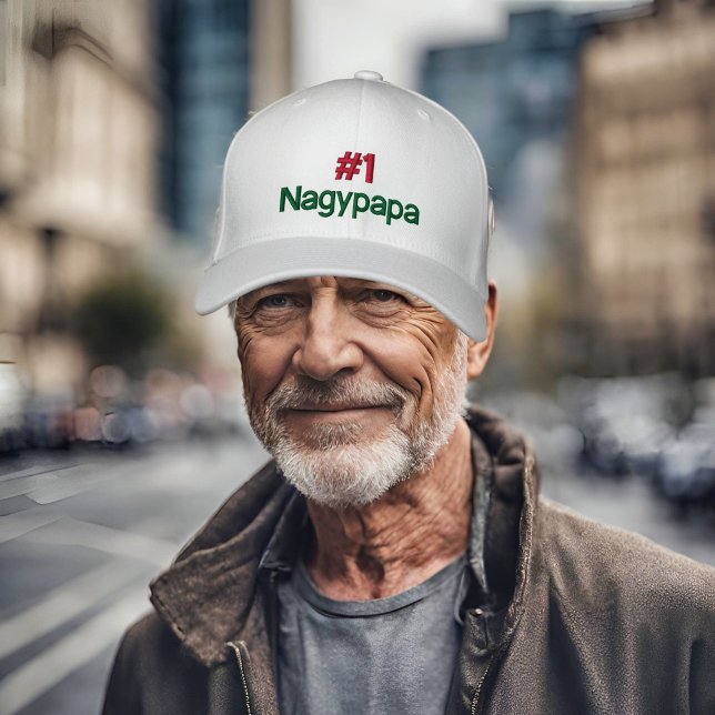#1 Nagypapa Custom Baseball Cap Bestickte Baseballkappe (Von Creator hochgeladen)