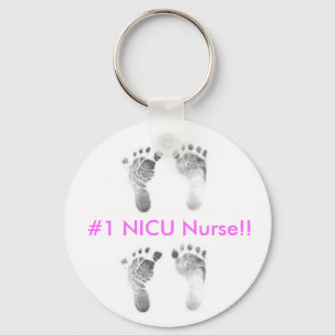 #1 NICU Krankenschwester Schlüsselanhänger