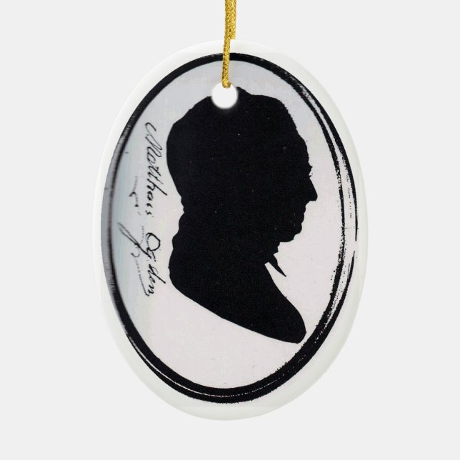 1. NJ Regiment-Verzierung 2011 Keramikornament (Vorne)