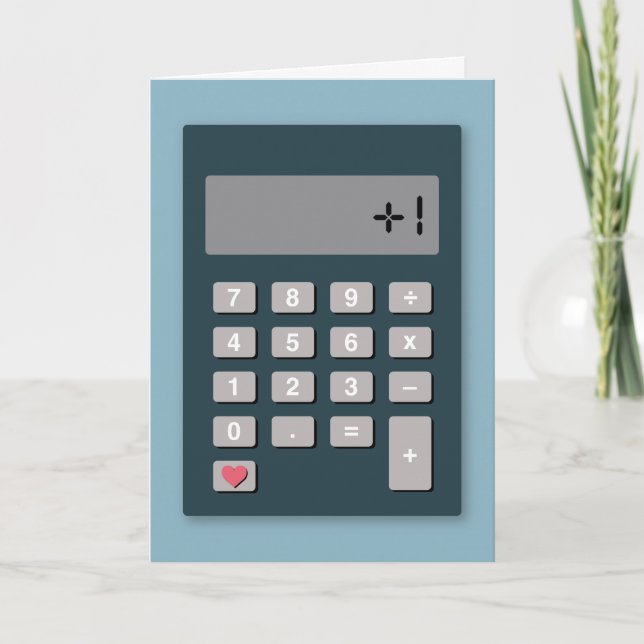 +1 Nouveau calculateur d'ajout Nouvelle carte de v (Devant)