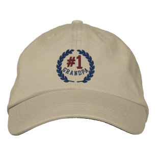 #1 Numéro Un grand-père Casquette brodé