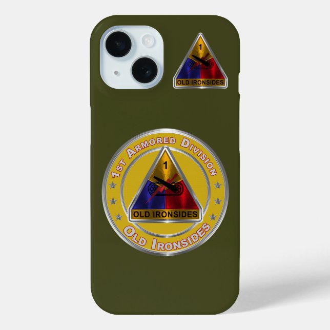 1. Panzerdivision  Case-Mate iPhone Hülle (Rückseite)