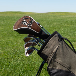 #1 Papa Leder-Look Golf Headcover