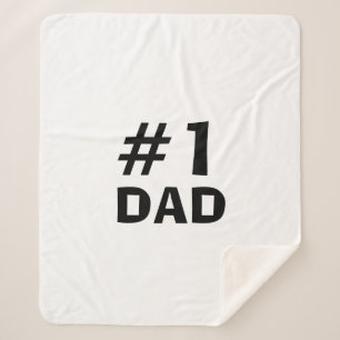 #1 Papa Leder-Look Sherpadecke