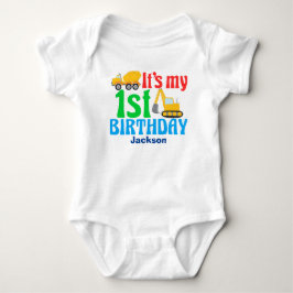 1. Party für den Bau eines Kleinwagens zum Geburts Baby Strampler