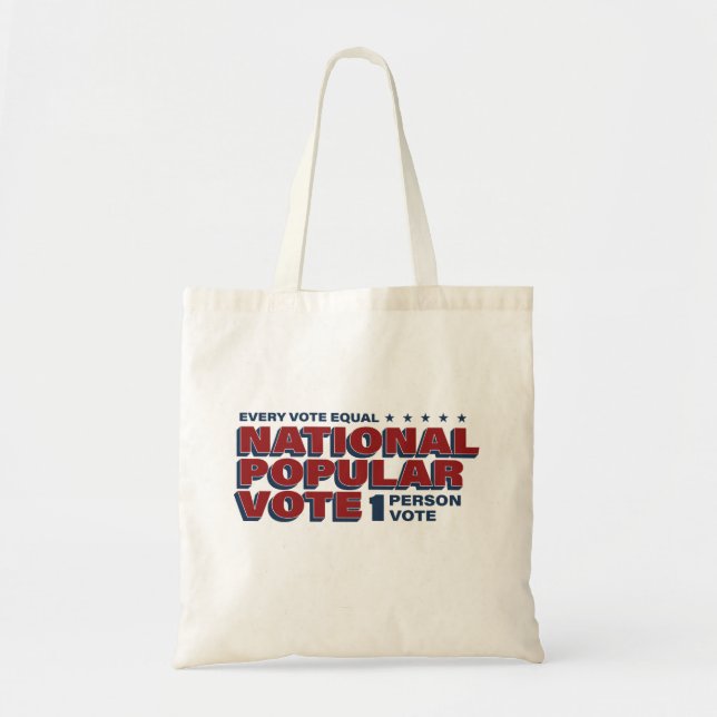 1 Personne 1 Sac fourre-tout de vote (Devant)