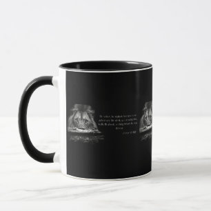 1 Peter 5:8 KJV Bibelverse Zwei-Tone Tasse