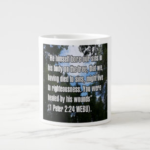 1 Petrus 2:24 WEBU Tasse