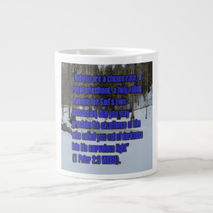 1 Petrus 2:9 WEBU Mug Jumbo-Tasse